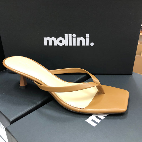 Mollini Tidbit 4 Colours ~ White ~ Black ~ Nude ~ Dark Tan ~  Leather