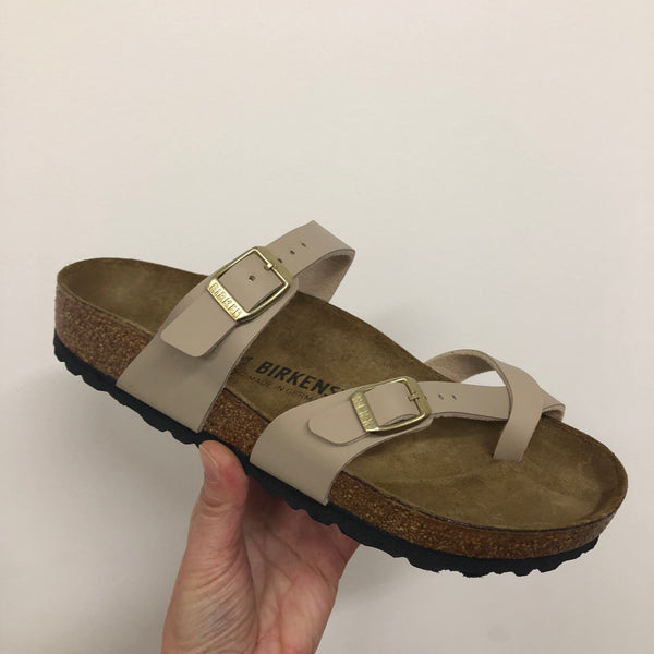 Birkenstock Mayari Regular Fit ~ Black ~ Mocca ~ Stone ~ White ~ Silver ~ Light Rose ~ Sandcastle ~ Graceful Taupe