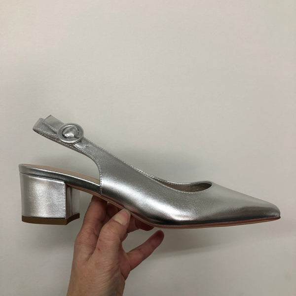 Top End Abigale 5 Colours ~ Pale Gold ~ Black ~ Tan ~ Silver Metallic ~ Navy Suede