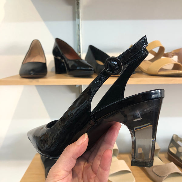 Django & Juliette Kordale 2 Colours ~ Patent Black ~ Patent Ivory