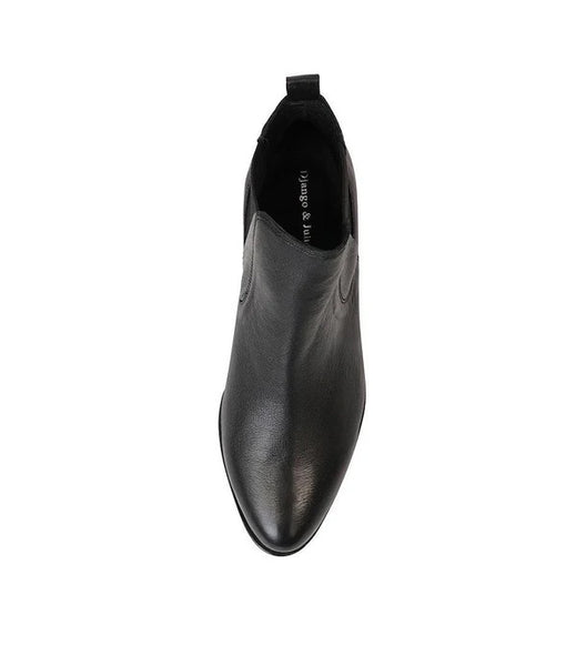 Django & Juliette Intan 2 colours ~ Black ~ Tan ~ Leather Boot
