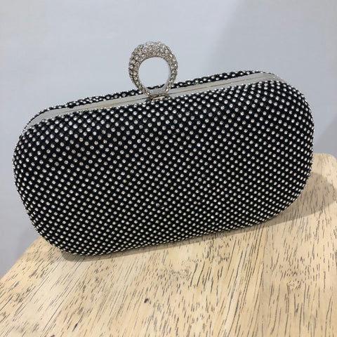 GLAMOUR ~ Vintage Diamond Studded Clutch
