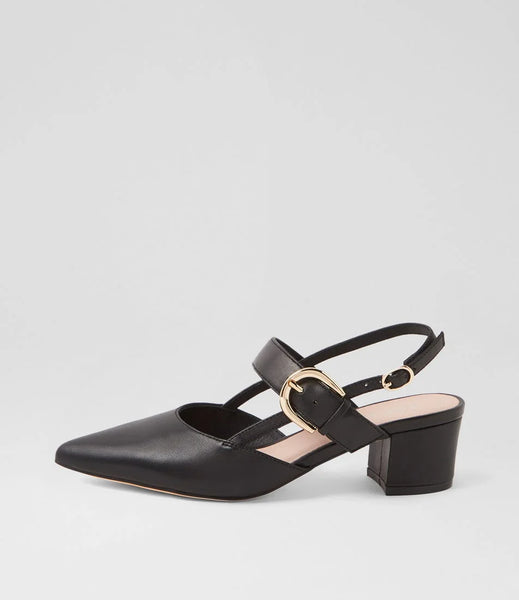 Top End Asten ~ Black Leather