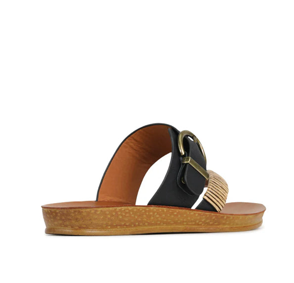 Los Cabos Bria 4 Colours ~ Black ~ Taupe ~ Cognac ~ Oats ~  PU