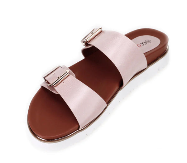CC Resorts Yummy ~ Blush ~ Rose Gold ~ Black ~ Sandal