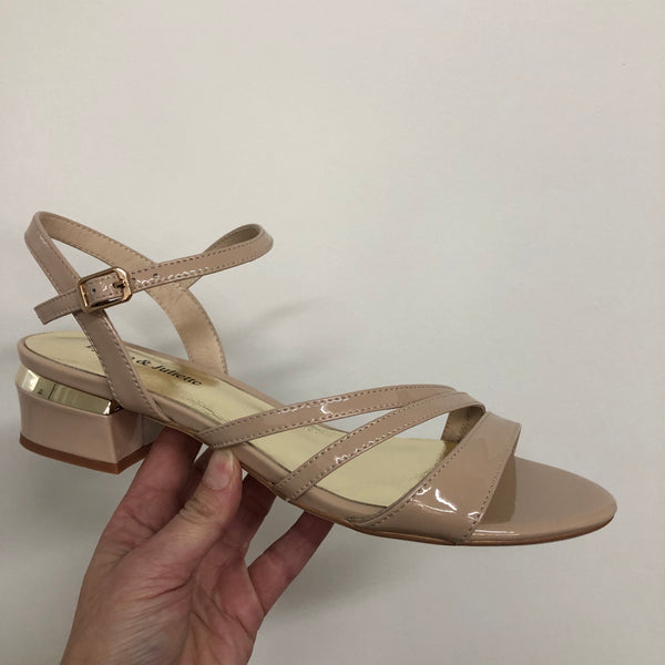 Django & Juliette Till ~ Patent Black ~ Patent Cafe ~ Patent Ivory ~ Leather