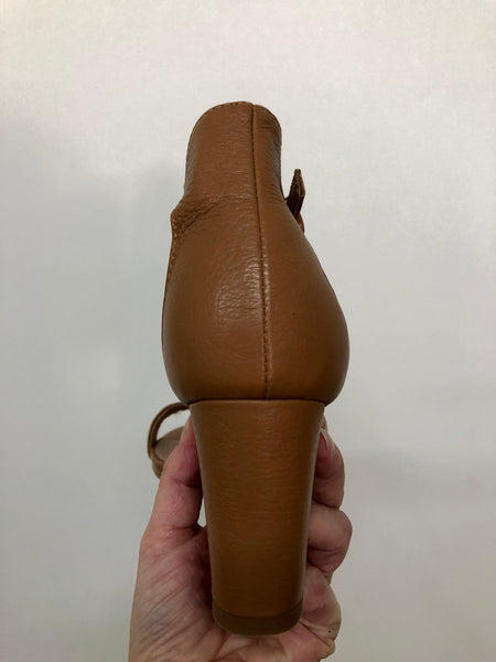 Mollini Gessie Heel ~ Nude ~ Tan ~ Black ~ White ~ Leather Heel