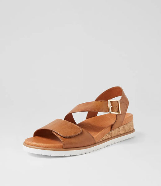 Ziera Vamsy ~ Tan/White Leather