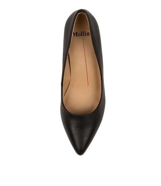 Mollini Risken Black Leather He