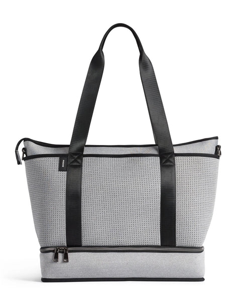 Prene Bag Saturday ~ Black ~ Grey Marle