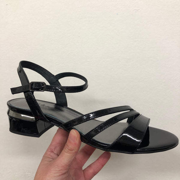 Django & Juliette Till ~ Patent Black ~ Patent Cafe ~ Patent Ivory ~ Leather