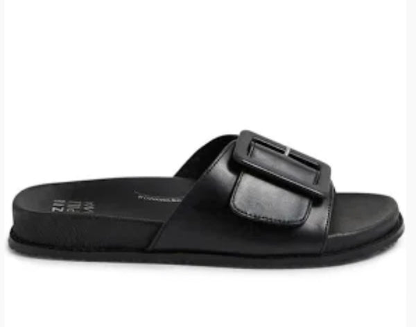 Ziera Hanyu Cafe Leather Slide
