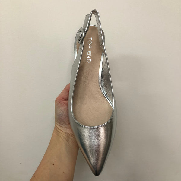 Top End Abigale 5 Colours ~ Pale Gold ~ Black ~ Tan ~ Silver Metallic ~ Navy Suede