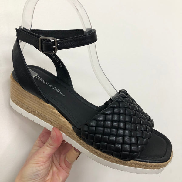 Django & Juliette Iben ~ Rose ~ Black ~ Leather