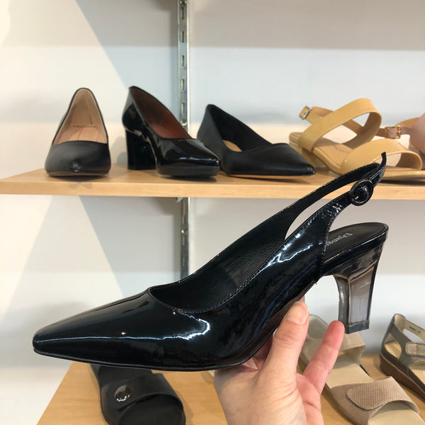 Django & Juliette Kordale 2 Colours ~ Patent Black ~ Patent Ivory