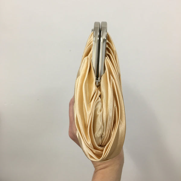 Apricot Elegant Evening Clutch