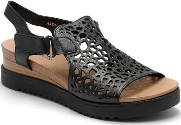 Django & Juliette Ansh ~ 3 Colours ~ Black ~ Tan ~ Almond ~ Leather