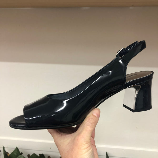 Django & Juliette ~ Jianas ~ 2 Colours ~ Patent Navy ~ Patent Ivory ~ Leather