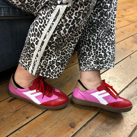 Rilassare Freya 4 Colours ~ Dublin ~ Valentine ~ Savannah ~ Athens Beige ~ Leather Sneaker