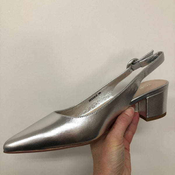 Top End Abigale 5 Colours ~ Pale Gold ~ Black ~ Tan ~ Silver Metallic ~ Navy Suede