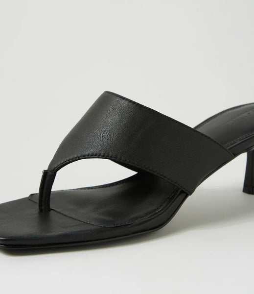 Mollini ~ Torina 2 Colours~ Black ~ Nude ~ Leather