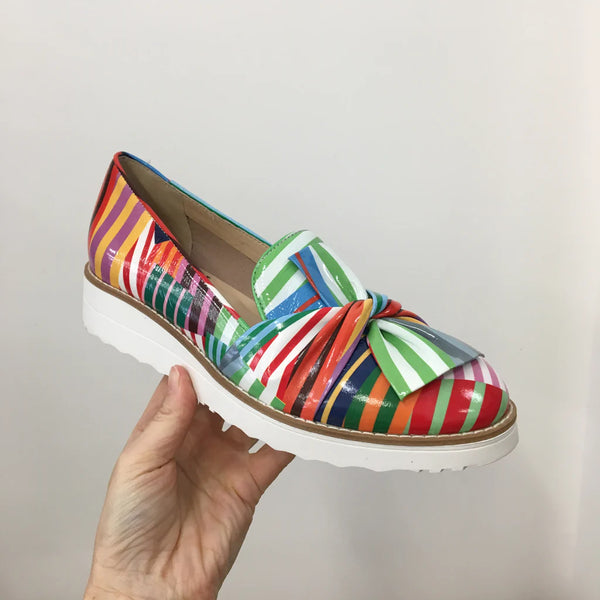 Top End Oclem ~  11 Colours ~ Black ~ Tan ~ Navy ~ Pale Rose ~ Tan Choc Sole ~ Silver ~ Denim ~ White Stripe Multi
