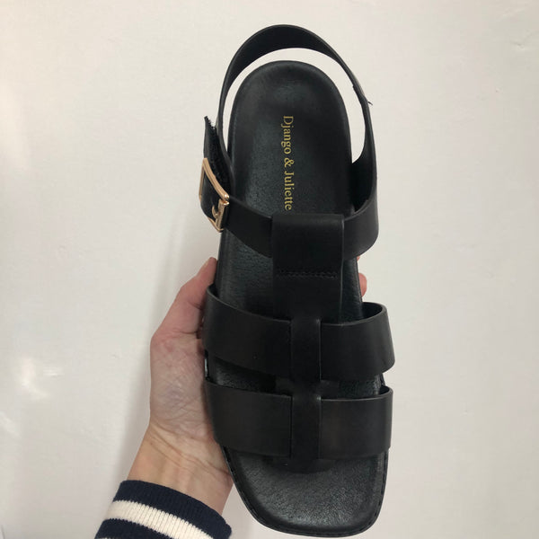 Django & Juliette Etain 2 Colours ~ Black ~ Camel ~ Leather