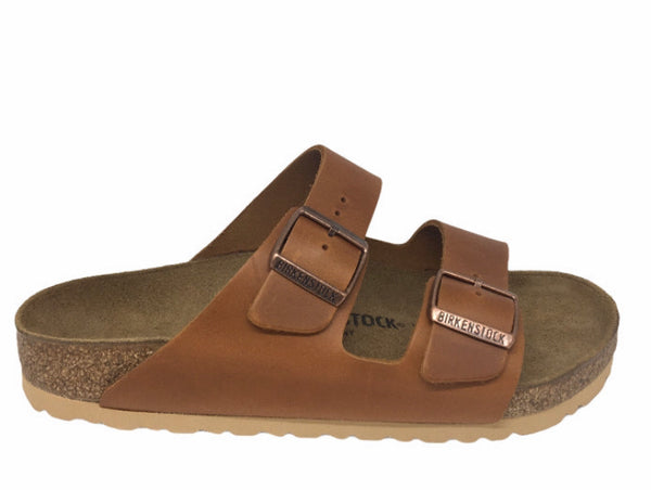Birkenstock Arizona Full Grain Leather ~ Oiled Habana ~ Cognac ~ Brown ~ Tabacco Brown ~ Iron ~ Black Smooth Leather Regular Fit