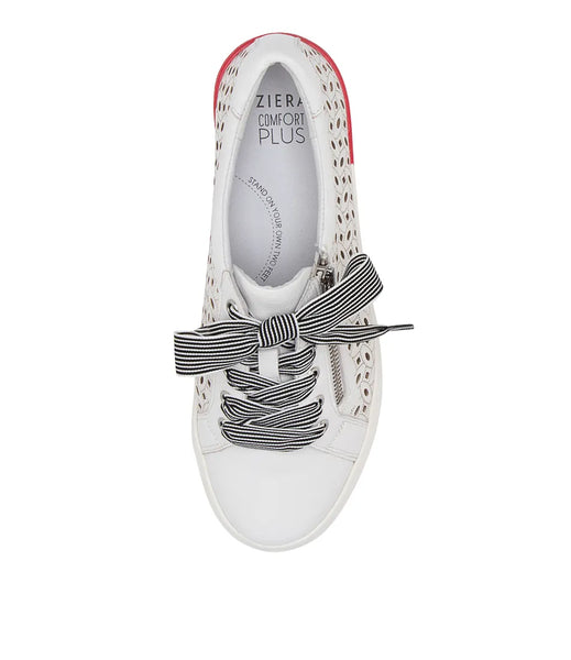 Ziera Ayleen W ~ Navy ~ Black ~ Almond ~ White/RoseGold ~ Leather