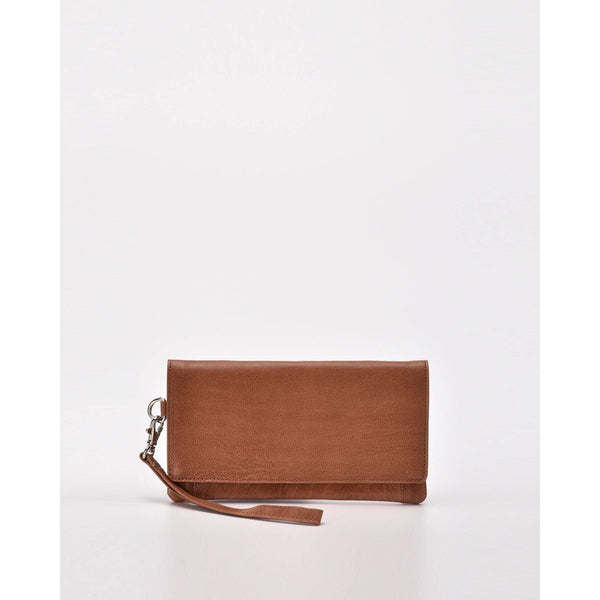 Gabee ~ Wodonga Soft Leather Fold Over Wallet With Wristlet