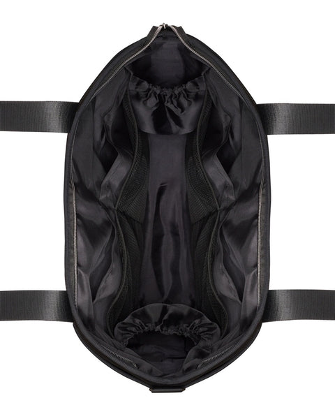 Prene Bag Saturday ~ Black ~ Grey Marle