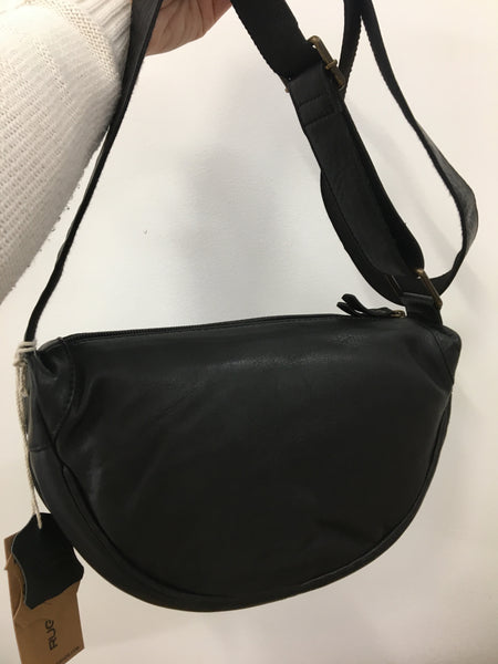 Oran Rugged Hide Annalise Slouchy Cross Body ~ Black ~ Tan ~ Latte