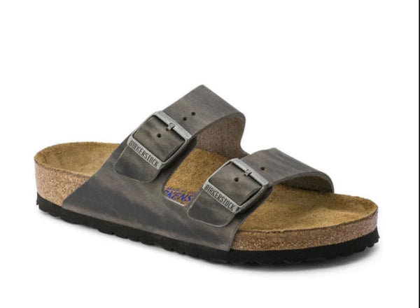 Birkenstock Arizona Full Grain Leather ~ Oiled Habana ~ Cognac ~ Brown ~ Tabacco Brown ~ Iron ~ Black Smooth Leather Regular Fit