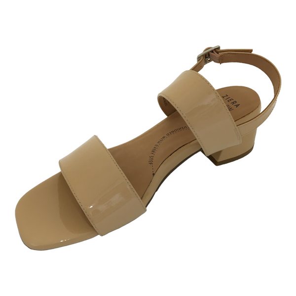 Ziera Caitlan ~ Tan ~ Rose ~ Patent Nude