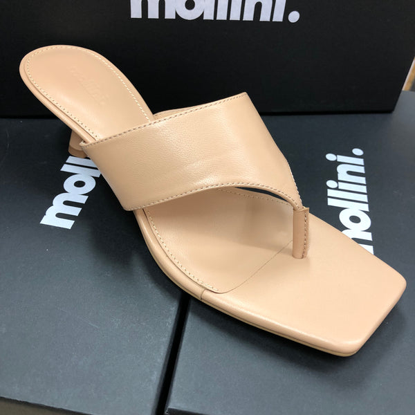 Mollini ~ Torina 2 Colours~ Black ~ Nude ~ Leather