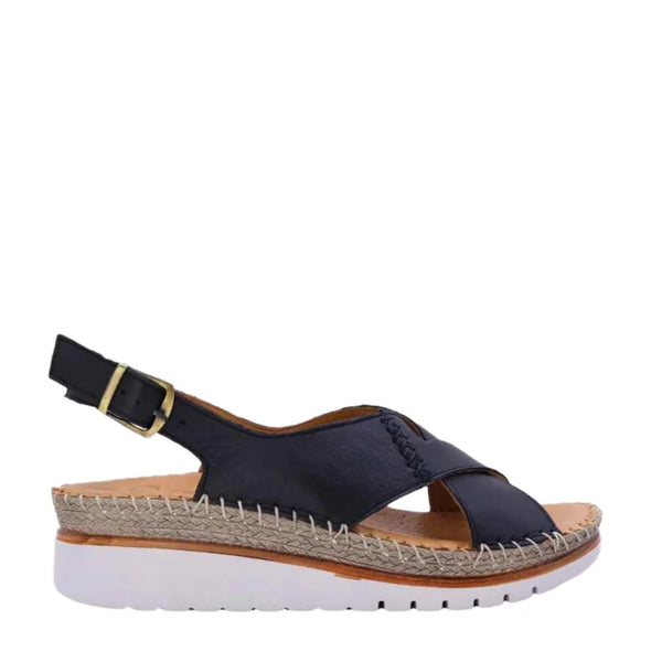 Sala Oamira ~ Coconut ~ Black ~ Leather