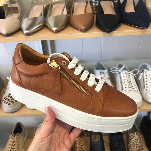Sala Abbey Tan Coconut Sneaker