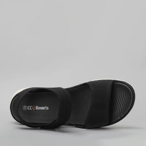 CC Resorts Ram ~ Light Grey ~ Black ~ Tan ~ Sandal