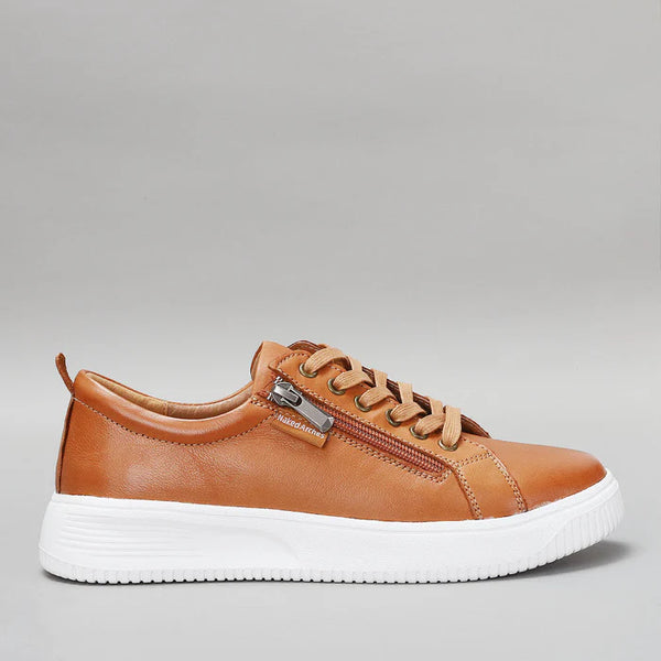 LeSansa Naked Arches Nelly Sneaker 3 Colours ~ Tan ~ White ~ Silver/Grey