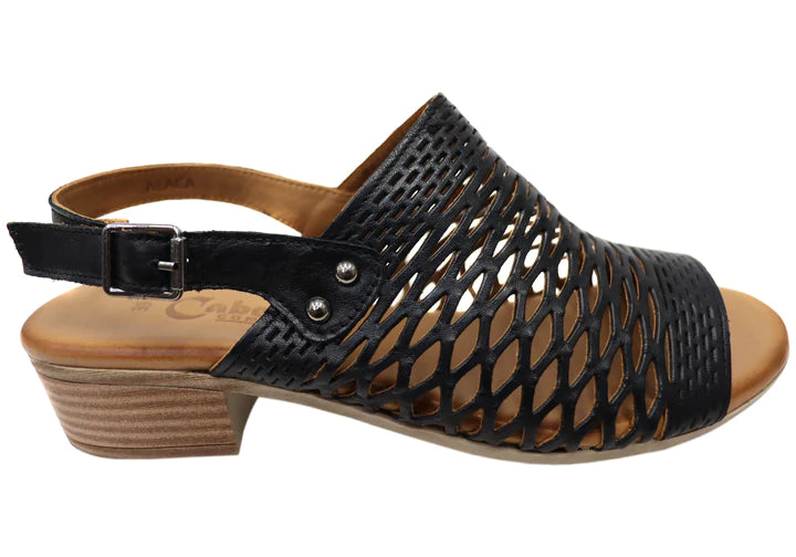 Cabello Alaca 5 Colours ~ Black ~ Tan ~ Taupe ~ Beige ~ Navy ~ Leather Sandal