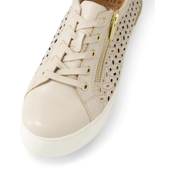 Ziera Ayleen W ~ Navy ~ Black ~ Almond ~ White/RoseGold ~ Leather