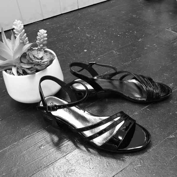 Django & Juliette Till ~ Patent Black ~ Patent Cafe ~ Patent Ivory ~ Leather