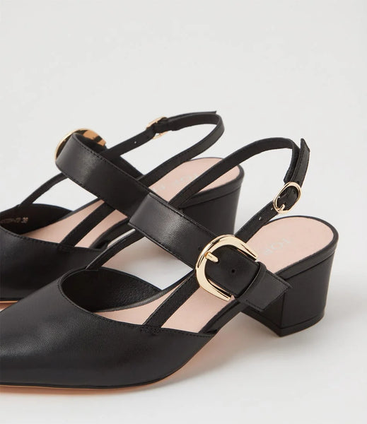 Top End Asten ~ Black Leather