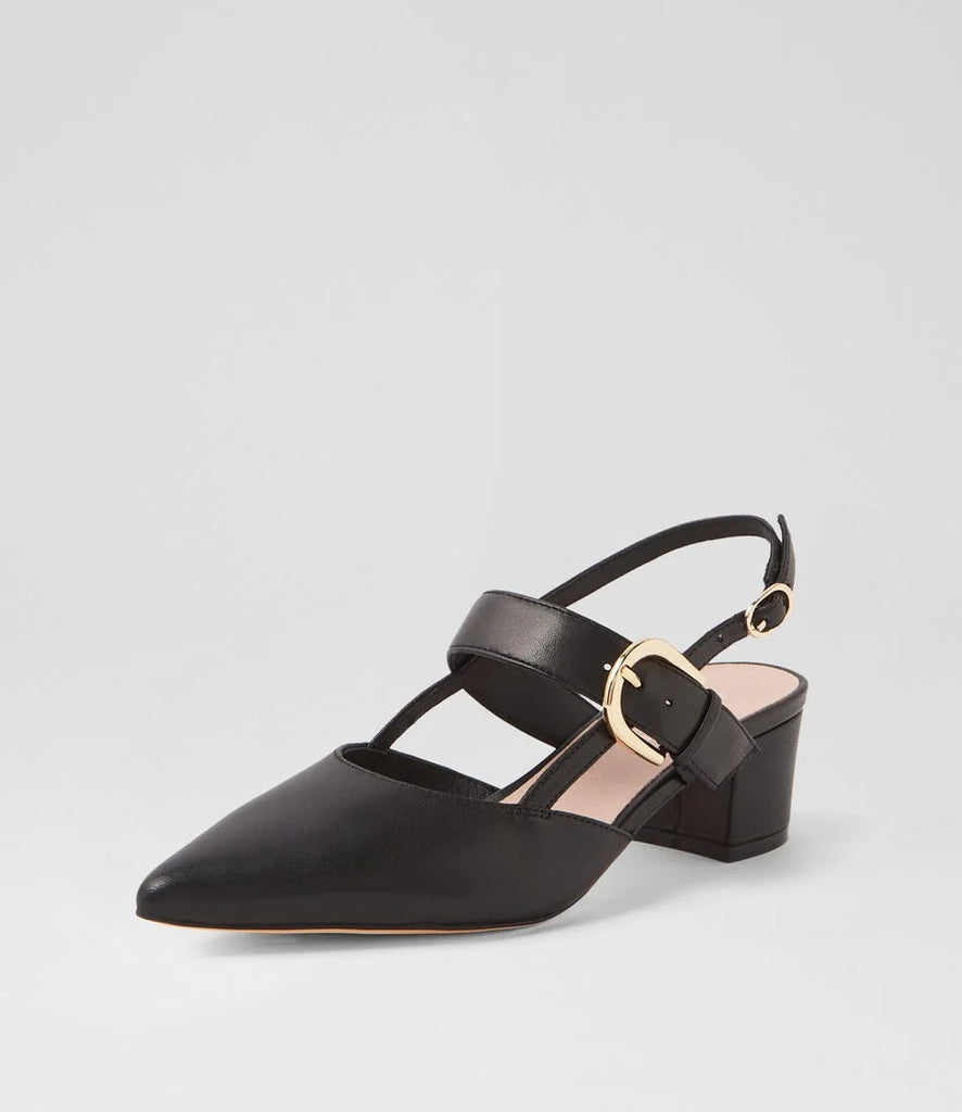 Top End Asten ~ Black Leather