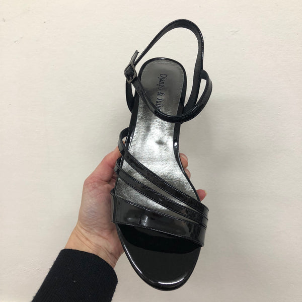 Django & Juliette Till ~ Patent Black ~ Patent Cafe ~ Patent Ivory ~ Leather