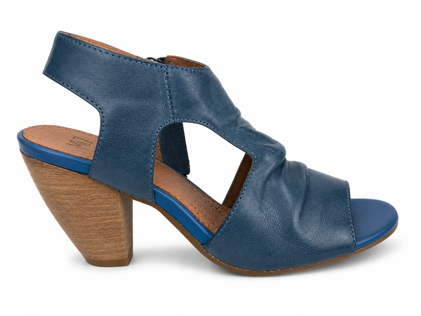 Miz Mooz Wales Blue Leather Heel SALE