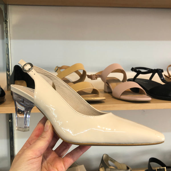 Django & Juliette Kordale 2 Colours ~ Patent Black ~ Patent Ivory