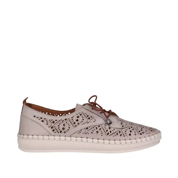 Cabello Wander 2 Colours ~ Taupe ~ White ~ Leather