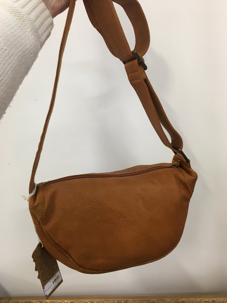 Oran Rugged Hide Annalise Slouchy Cross Body ~ Black ~ Tan ~ Latte