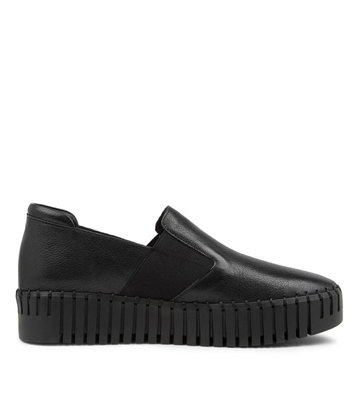 Django & Juliette Becca ~ 6 Colours ~ Tan/Oat Sole ~Silver ~ White ~ Black ~ Almond ~ Black/Black Sole Leather Slip on